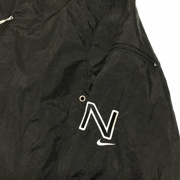 Vintage Nike Hooded Windbreaker Jacket Medium - Picture 2 of 8